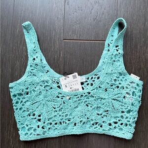 Zara Crochet Crop Top